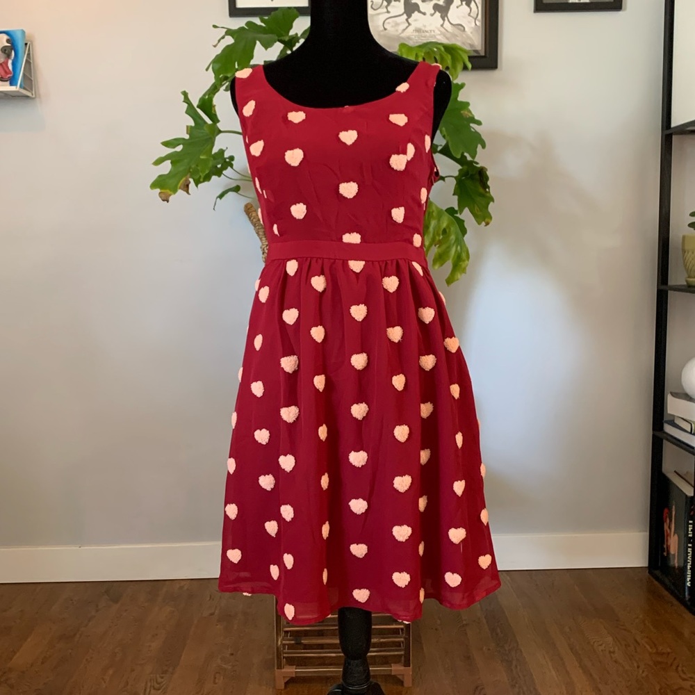 ModCloth Heart Dress